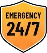 Emergency service, 24 hours a day, 7 days a week